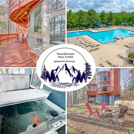 Unique Roundhouse: Hot Tub-Game Room-Firepit&More! Bushkill Extérieur photo