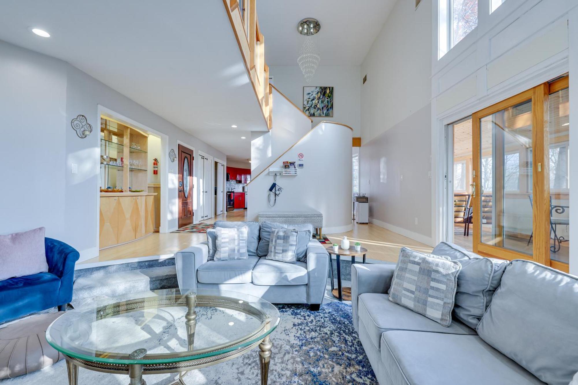 Unique Roundhouse: Hot Tub-Game Room-Firepit&More! Bushkill Extérieur photo